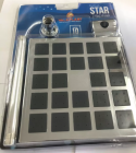 Ducha Fria STAR Quadrada. CR 210X210- VALEPLAST