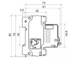 Disjuntor Bipolar -70A